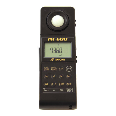 デジタル照度計 IM-600（トプコンテクノハウス）